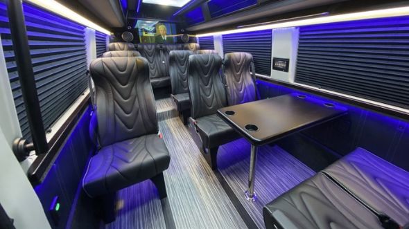 18 passenger sprinter van interior carrollton