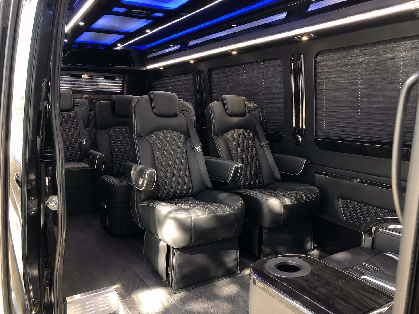 carrollton 10 passenger sprinter van inside