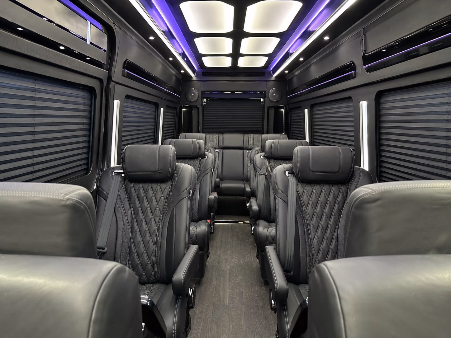 carrollton 20 passenger sprinter van inside