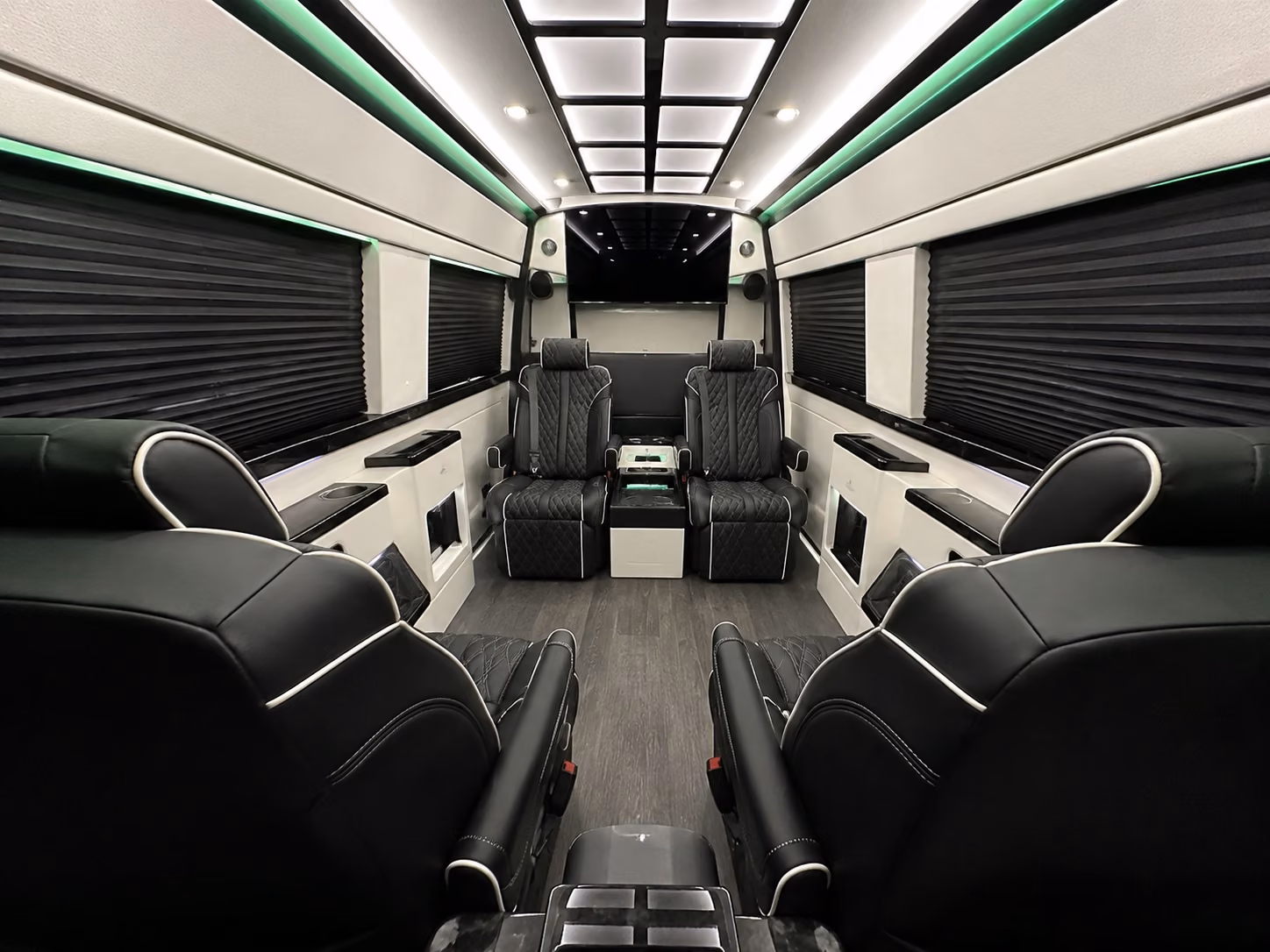 carrollton 8 passenger sprinter van inside