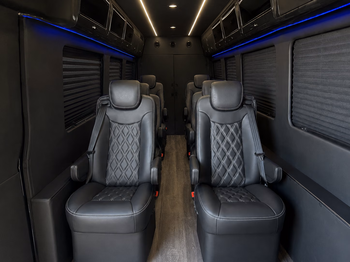 carrollton 8 passenger sprinter van interior